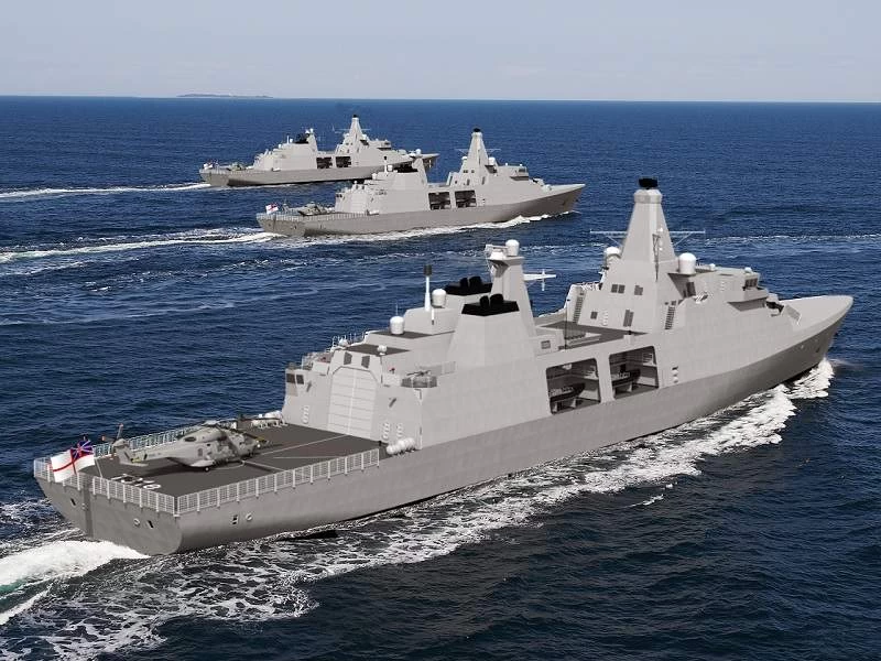 Φρεγάτες ΠΝ: Δυνατά οι Άγγλοι με την Arrowhead 140 - Στον Πειραιά το πλοίο ενδιάμεσης λύσης HMS Kent